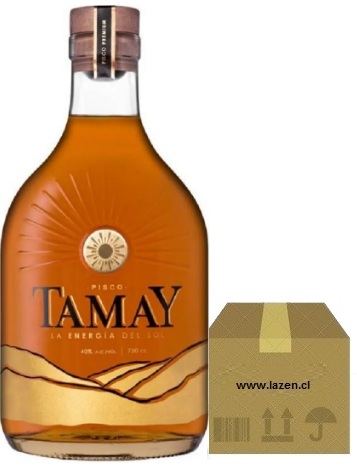 [Pisco] PISCO TAMAY RESERVADO 40° 750CC CAJAx6