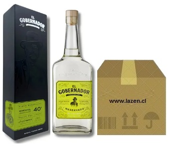 [Pisco] PISCO EL GOBERNADOR C-ESTUCHE 40° 700CC CAJAx6