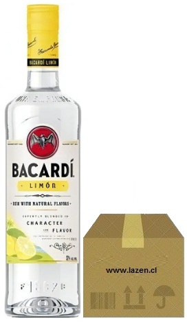 [Ron] RON BACARDI LIMON 750CC 35GL CAJAx12