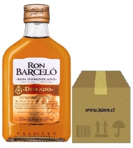 [Ron] PETACA RON BARCELO 40° 175CC CAJAx24