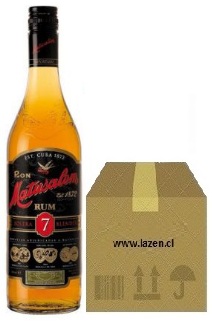 [Ron] RON MATUSALEM 7 ANOS 40° 750CC CAJAx12